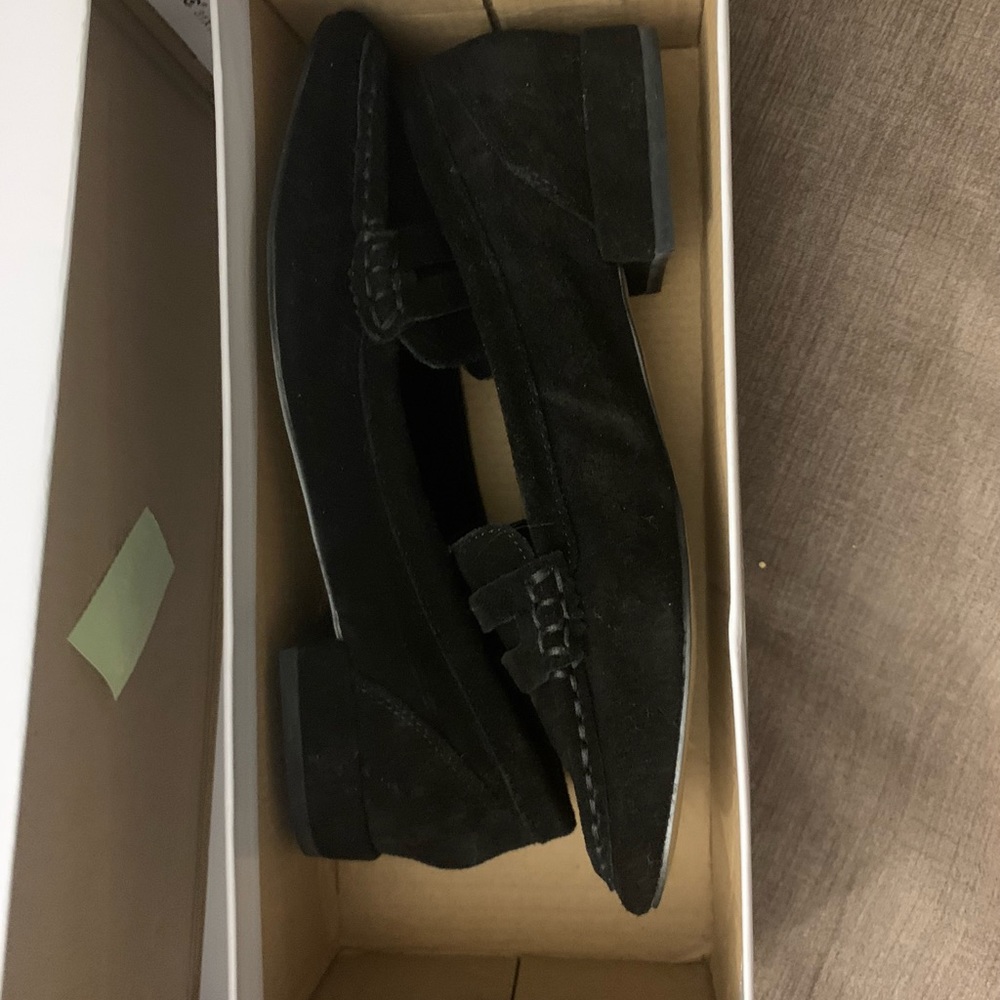 Steve Madden Paulette suede loafers with low heel